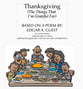 Thanksgiving Unison/Two-Part choral sheet music cover